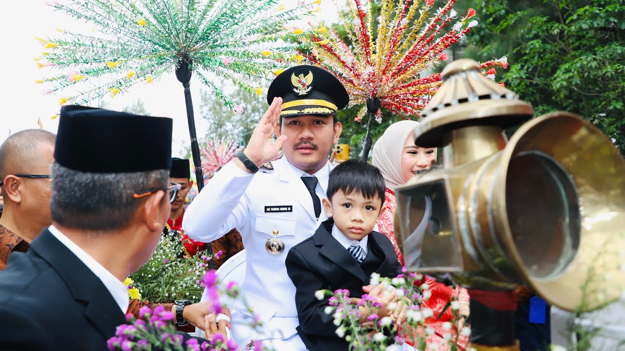 PENYAMBUTAN BUPATI DAN WAKIL BUPATI BEKASI MASA JABATAN 2025-2030