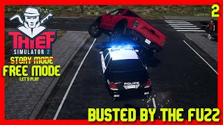 Nosey Neighbors, Cops, and Jail | Thief Simulator 2 | Ep 2
