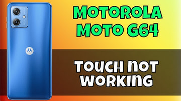 Motorola Moto G64 Touch Response problem || How to solve touch response issue || Touch not working
