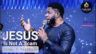 Jesus Is Not A Scam (Lyrics Video) - Jimmy D Psalmist