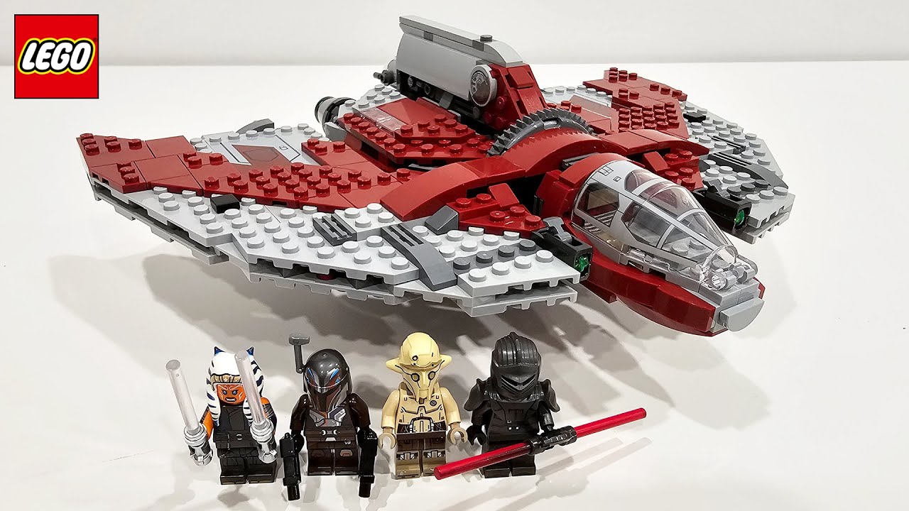 LEGO Star Wars Ahsoka Tano's T-6 Jedi Shuttle Review (75362) 