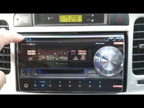 Testing/review Carrozzeria Pioneer FH-P530MD-B Double Din player