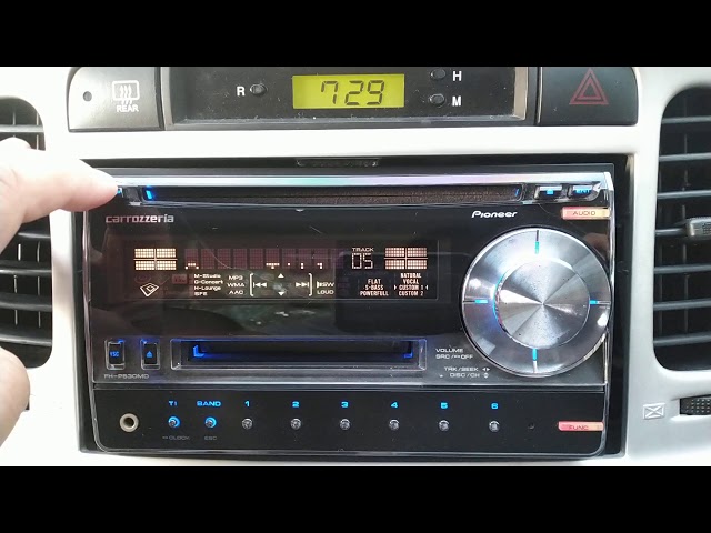 Testing/review Carrozzeria Pioneer FH-P530MD-B Double Din player