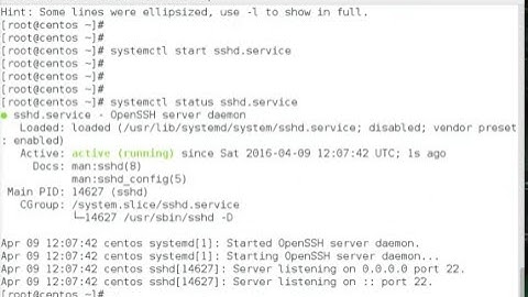 Stopping, starting, and restarting services with systemctl on RHEL/CentOS