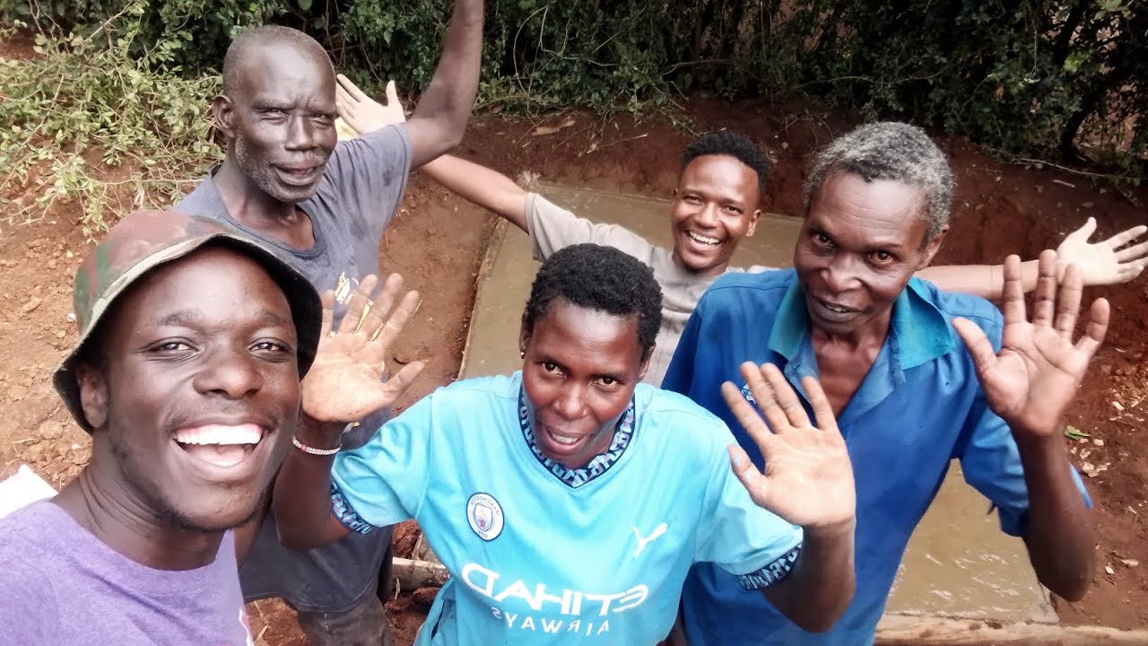 WE DID IT🥳SLAB DONE🙏BUILDING HER A TOILET