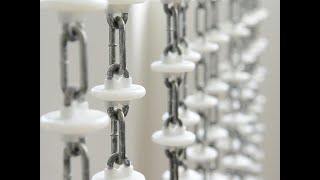 Massive and professional disk chains feeding equipment factory production process