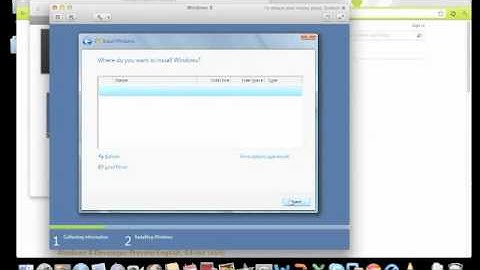 How to Install Windows 8 on VMware Fusion 4