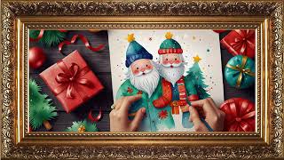 Framed christmas tv art | Christmas frame tv art with music screenshot 4