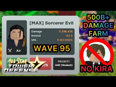 KOKULE 6 STAR WAVE 110 SOLO DMG POWERFULL ALL STAR TOWER DEFENSE showcase 