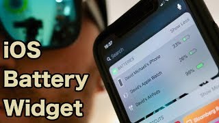 iOS Battery Widget-How to view AirPods and Apple Watch battery status on iPhone screenshot 3