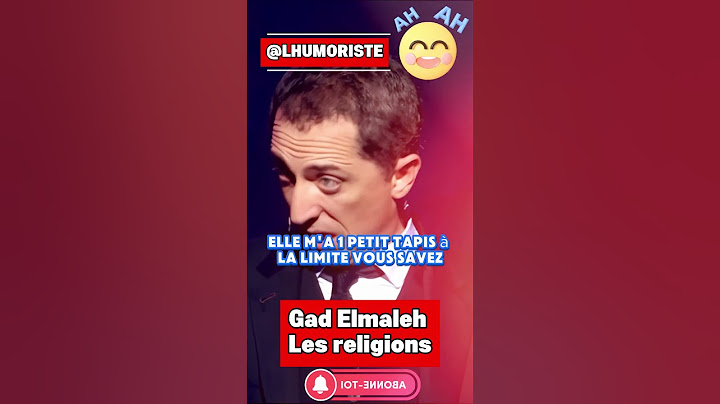 Gad Elmaleh décrypte les religions… à sa façon😂