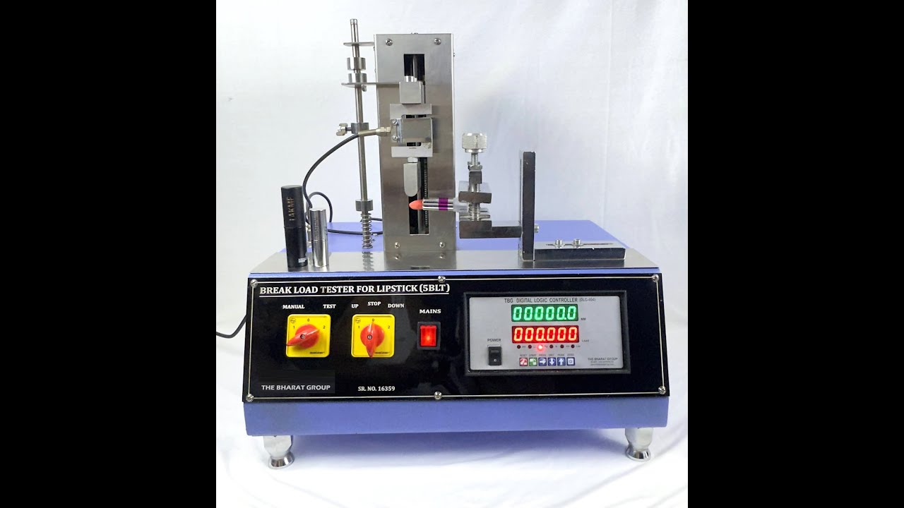 TBG Break Load Tester for Lipstick