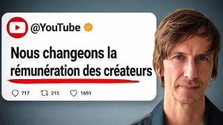🚨Alerte - Changement Massif De La Monétisation Youtube