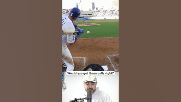 POV you’re an MLB umpire, a breakdown