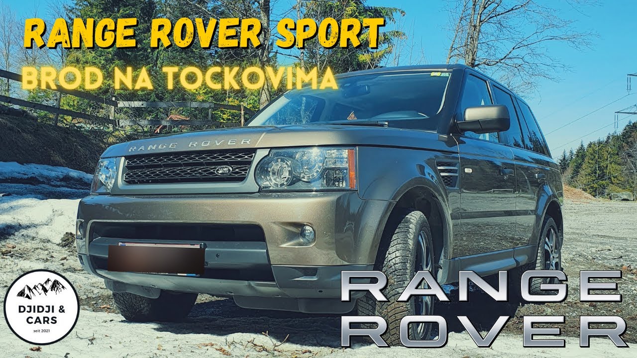 Range Rover Sport Test Brod na tockovima YouTube