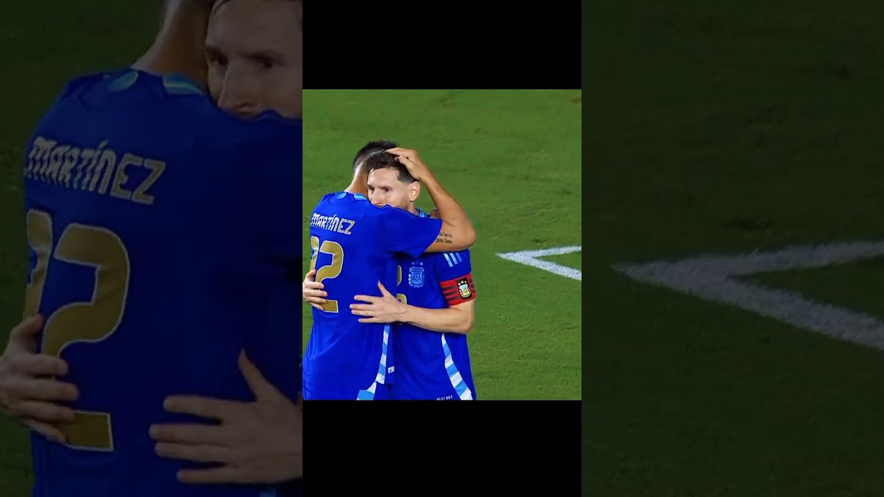 Messi 2 assists vs Puerto Rico 