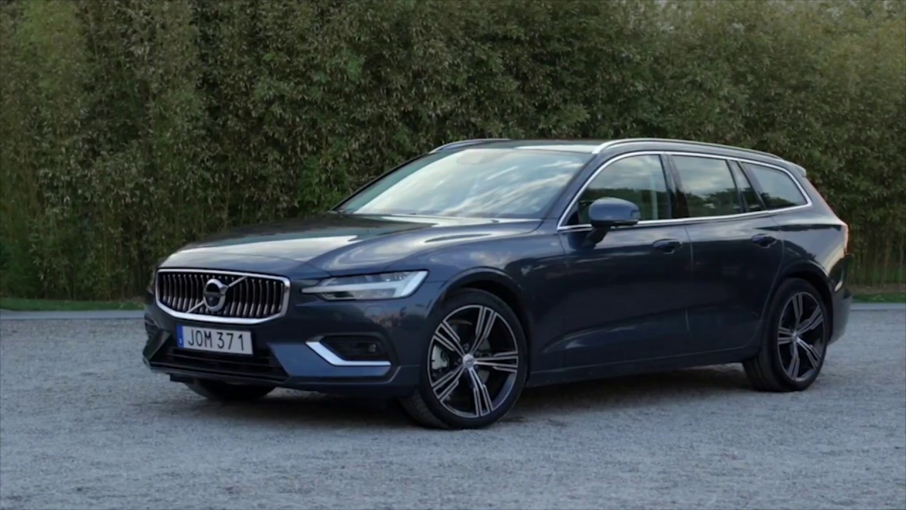 New Volvo V60 D4 Inscription Denim Blue Design YouTube