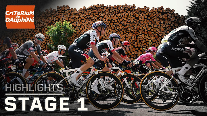 Critérium du Dauphiné 2025, Stage 1 | EXTENDED HIGHLIGHTS | 6/8/2025 | Cycling on NBC Sports