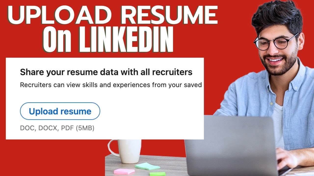 how to upload resume on linkedin 2023