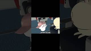 Someone's getting fired for this！ #usagi #animation #foryou#airplane