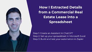 Extract Lease Details into a Spreadsheet