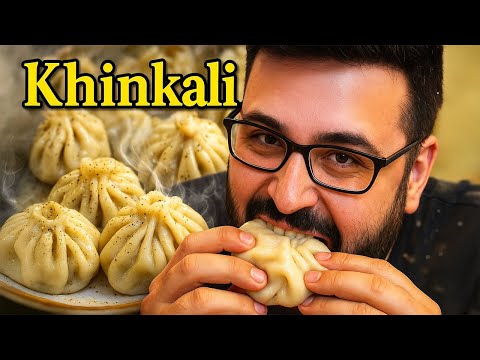 Georgische Chinkali I Khinkali selber machen [gefüllte Maultaschen] aus Lamm ხინკალი