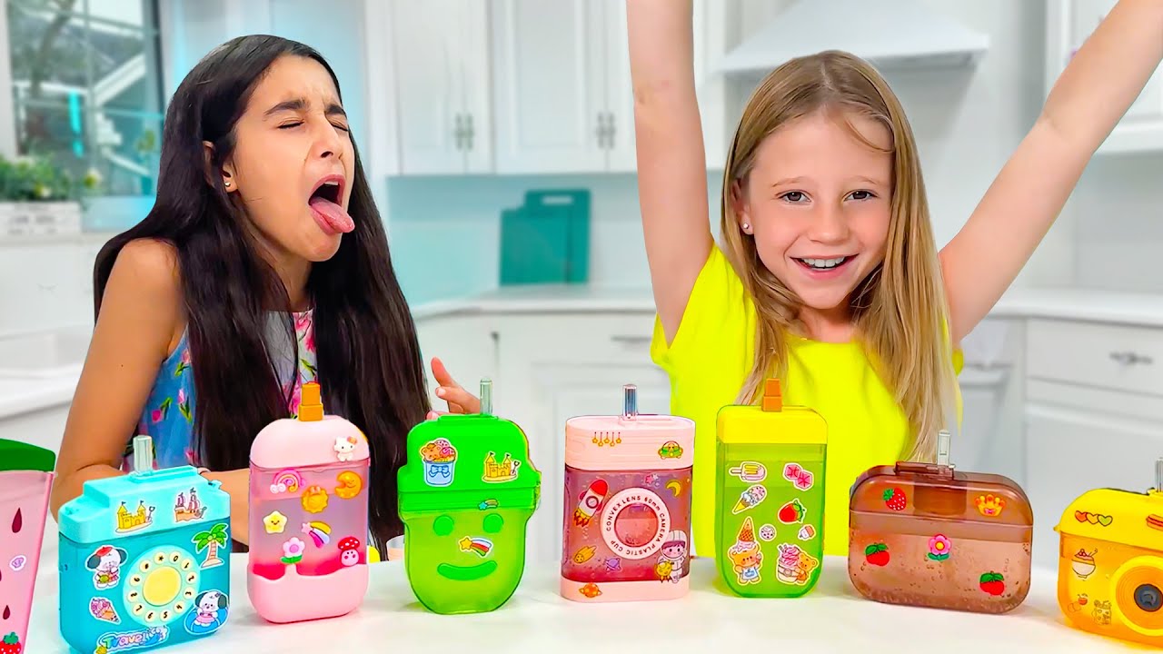 नस्त्या और एवलिन के बीच बैक टू स्कूल चैलेंज