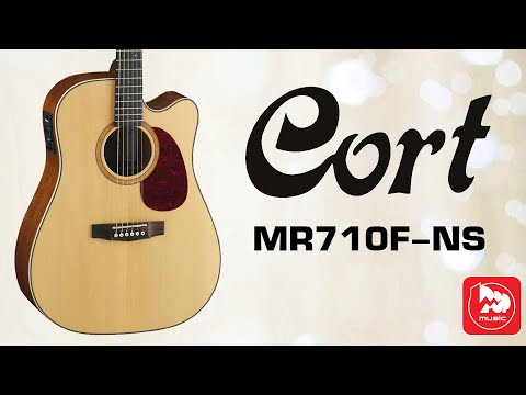 Электроакустическая гитара CORT MR710F (традиционный дредноут с подключением)