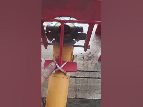 Станок для снятия фаски с кирпича. - YouTube