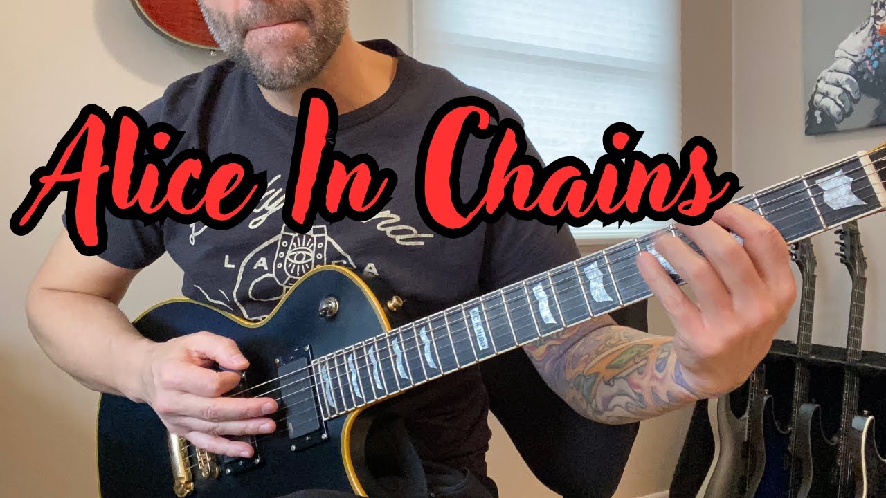 ONE TAKE, RAW | Alice In Chains - Them Bones (Guitar Cover)