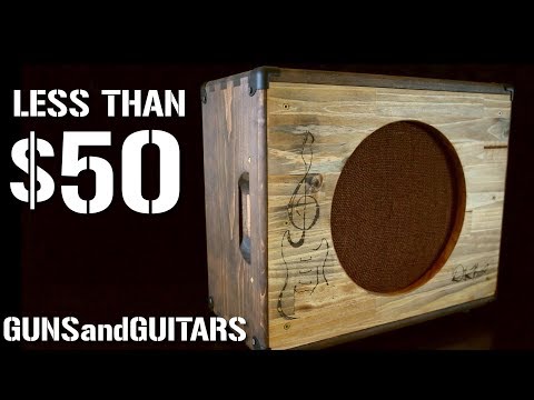 Build Your Dream Guitar Cabinet For Less Than 50 Youtube