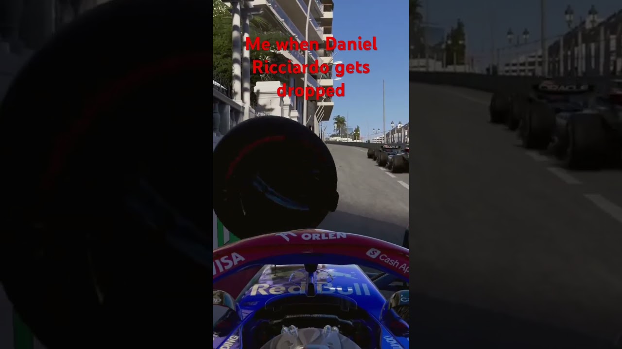 When Daniel Ricciardo gets dropped by Red Bull