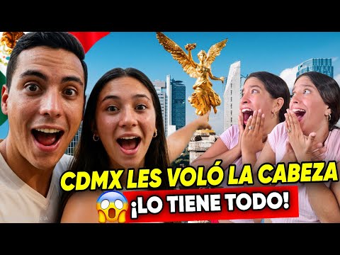 AHORA VEN A MEXICO DIFERENTE🇲🇽😱! Extranjeros conocen por 1ra vez CDMX y NO quieren irse ¡OTRO MUNDO!