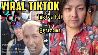 Viral Tiktok! Teriakan Edi Santoso dibalas Cosplay Serizawa 
