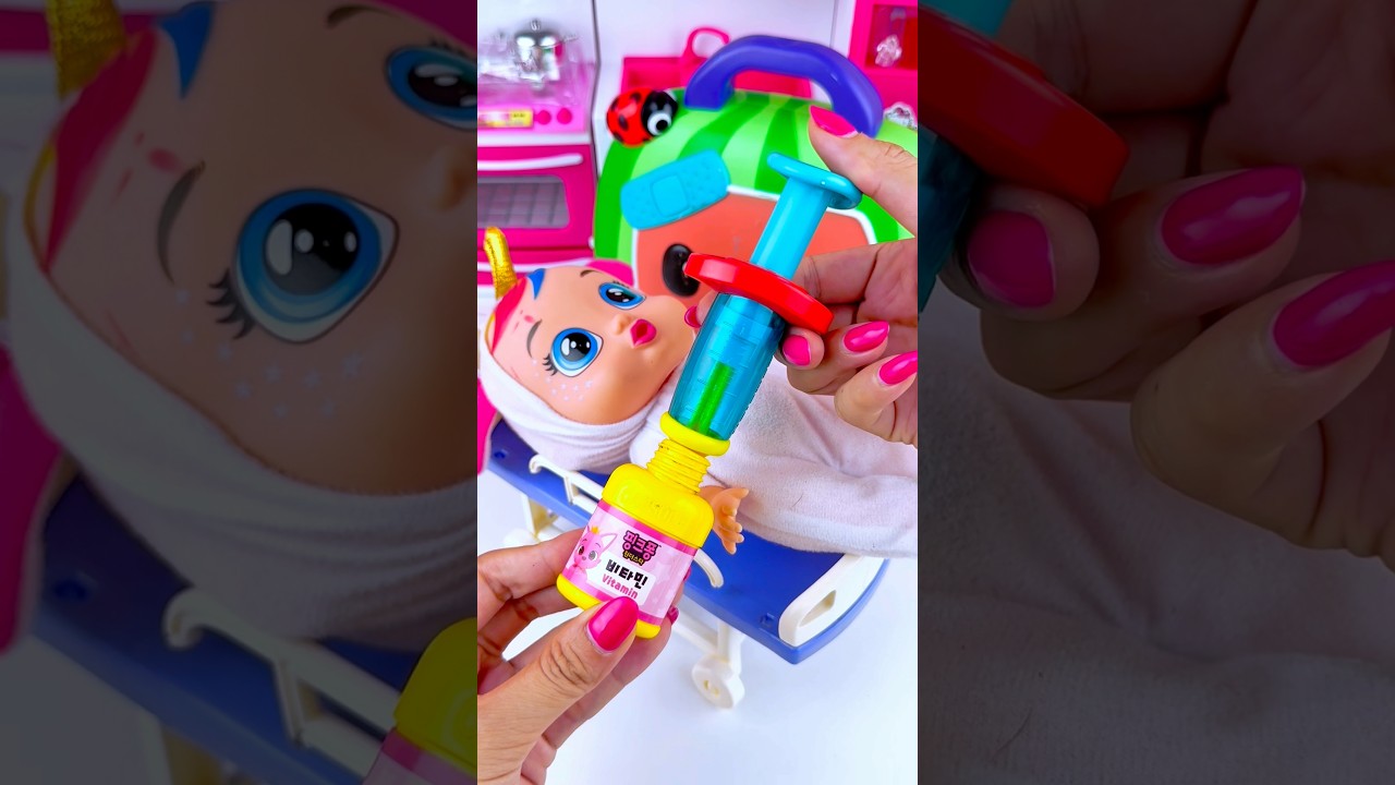 ASMR Toy Unboxing | Cocomelon & Pinkfong Doctor Set with Relaxing Sounds 
