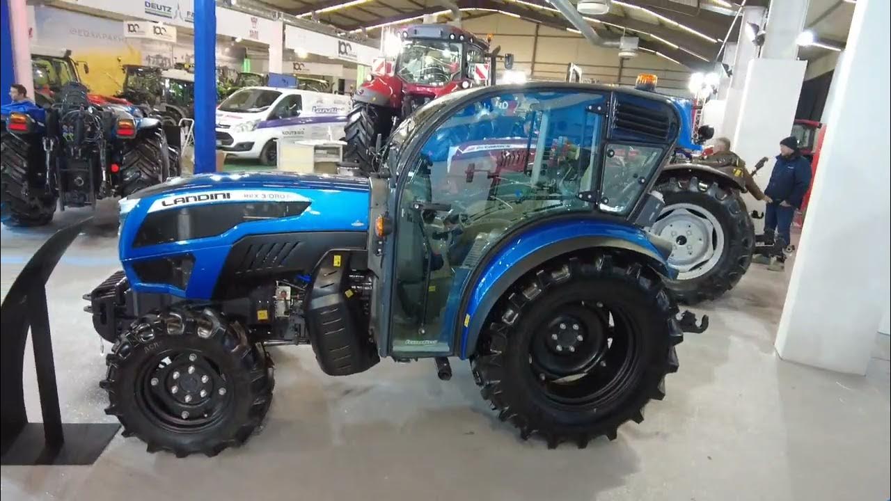 Landini rex 3 080f tractor 2024 youtube