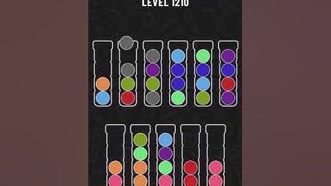 【Ball Sort Puzzle】Level.1210