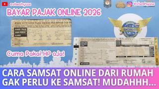 HOW TO PAY VEHICLE TAX ONLINE WITH THE SIGNAL APP: ONLINE STNK SAMSAT GUIDE 2026 SAMSAT ONLINE screenshot 2