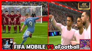 Fafa Mobile Vs eFootball Game Play Video || 4K Ultra HD || @PVM-GAMER-br5im