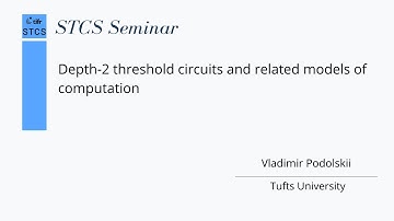 Depth-2 threshold circuits and related models of computation