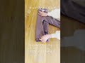 ジャケットのたたみかた#こんまりたたみかた #片づけ#収納