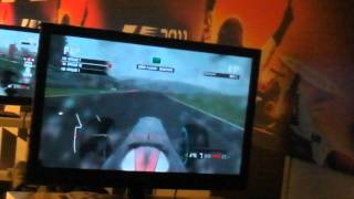 F1 2011 Multiplayer Gameplay GamesCom