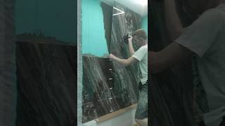 The perfect bathroom renovation! Укладка плитки в ванной