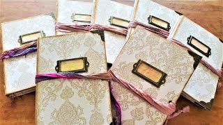 Antique/Vintage Style Handmade WRITING JOURNALS FOR SALE in my Etsy Shop The Paper Outpost! :)