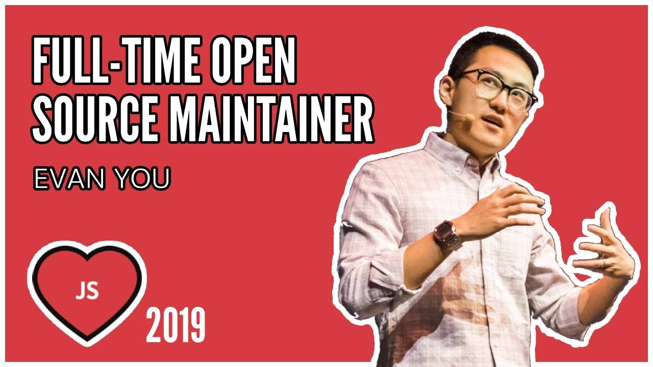 Evan You - What It's Like To Be A Full Time Open Source Developer java sdk