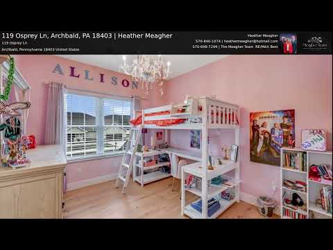 119 Osprey Ln, Archbald, PA home video tour