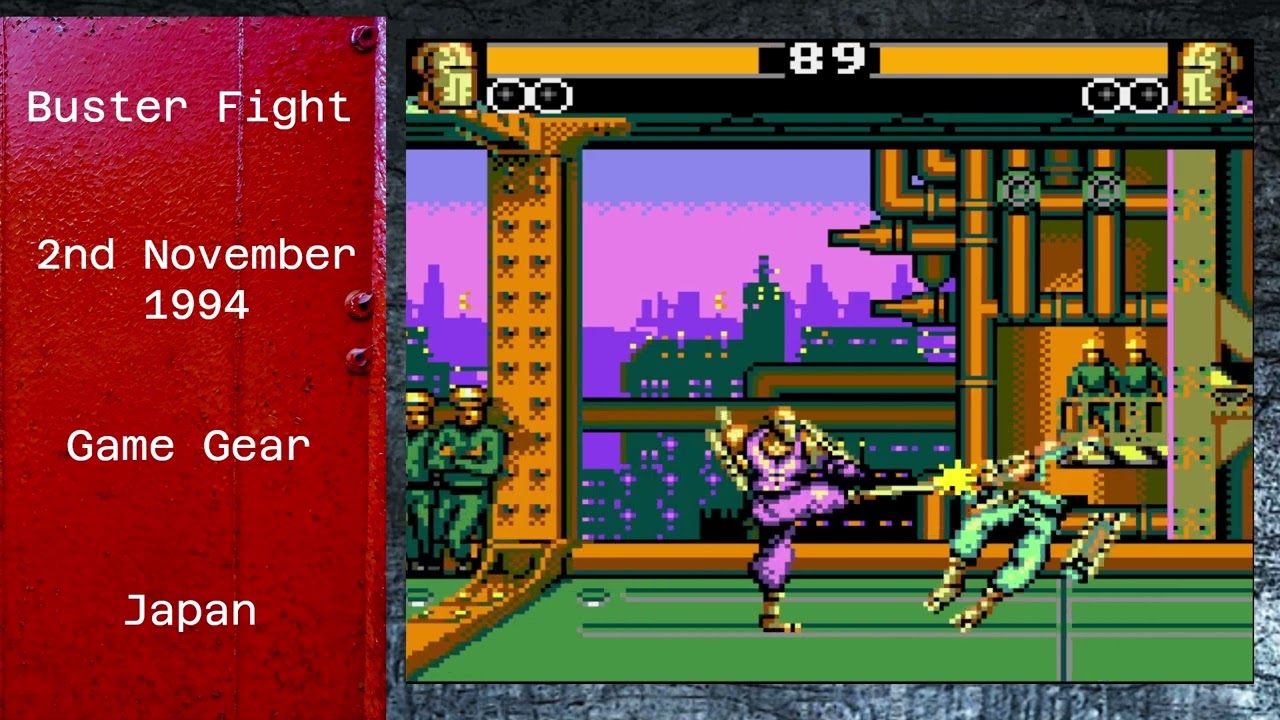 Handheld Fighting Games of 89/94 - BusterFight