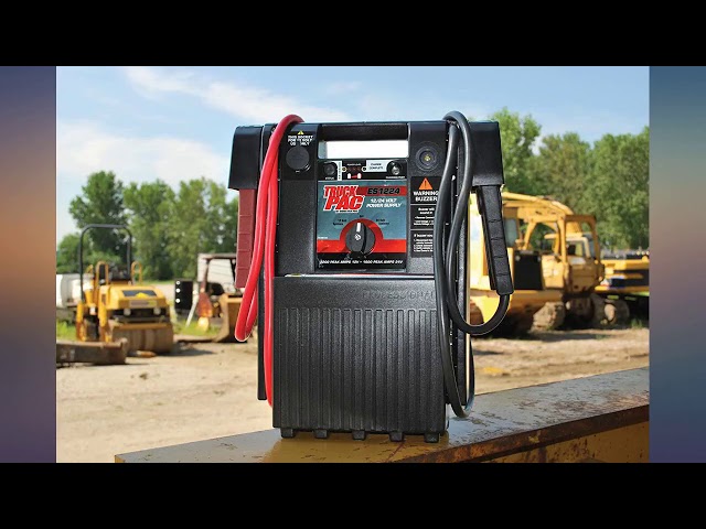 Booster PAC ES5000 1500 Peak Amp 12V Jump Starter review - YouTube