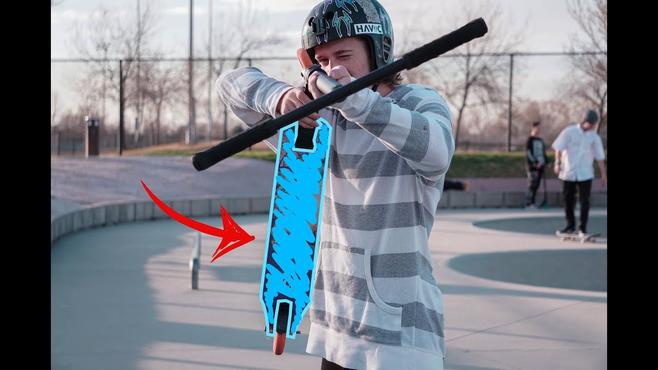 WORLDS BEST SCOOTER GRIPTAPE! YouTube