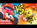 🚒Truk Pemadam VS Bayi Lebah 🐝| Truk Monster | Lagu Anak-anak | BabyBus Bahasa Indonesia